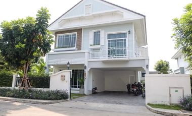 For Sale Bangkok Detached House Perfect Place Ramkhamhaeng -Suvarnabhumi 3 Min Buri BRE17141