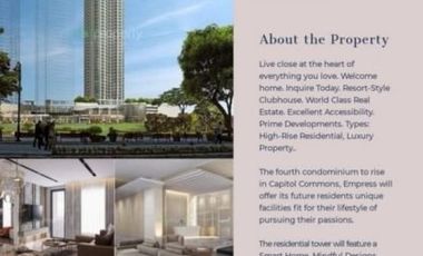 for sale condo in ortigas empress at capital commons