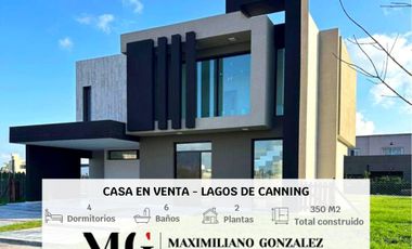 Lagos de Canning, Casa en venta, Esteban Echeverría