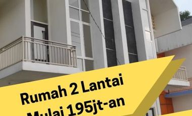 Dengan Beli Rumah Tipe 40/60 2 Lantai 300jt-an Anda bisa hemat 105jtan