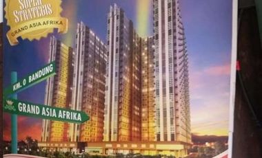 Apartemen 2BR Unfurnished Lt 10 Grand Asia Afrika Bandung