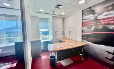 ARRIENDO OFICINA CON SALA (CAJA FUERTE), LO BARNECHEA FRENTE PORTAL DEHESA