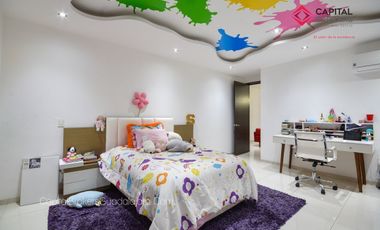 Casa de lujo moderna con jardín fracc. Olivos residencial, zona real.