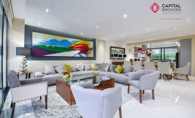Casa de lujo moderna con jardín fracc. Olivos residencial, zona real.