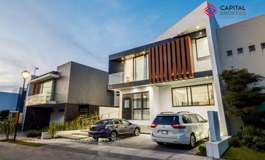 Casa de lujo moderna con jardín fracc. Olivos residencial, zona real.