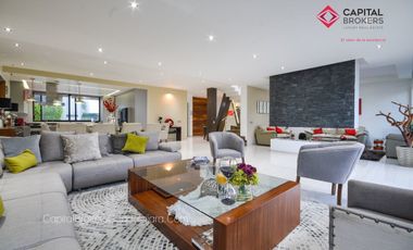Casa de lujo moderna con jardín fracc. Olivos residencial, zona real.