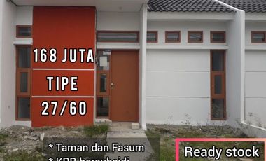 Rumah Bersubsidi Sukatani 20 mnt ke Kawasan Jababeka Cicilan KPR 1juta-an Flat.