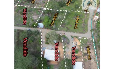 ref 794a  vendo lotes en parcelación villa sábila en pavas