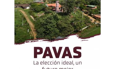 ref 794a  vendo lotes en parcelación villa sábila en pavas