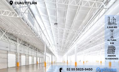 Industrial property for rent, Cuautitlán