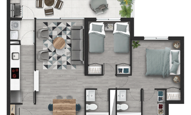 Moderno Departamento con Alta Proyección en Concón