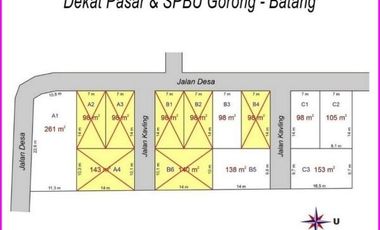 Lahan Hunian Area Industri BIP Batang: SHM Per Unit
