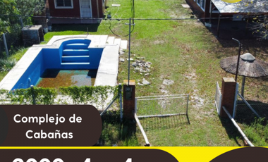 Complejo de Cabanas, con pileta, lote 2000mts2, (Gualeguaychu)