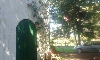 campo con casa y galpones