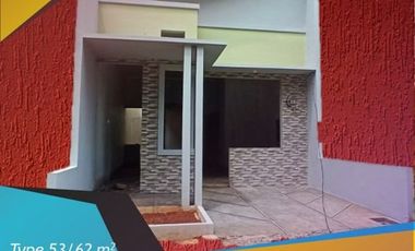 Rumah 1 lantai Bekasi Lokasi strategis pinggir jalan raya akses 2 mobil