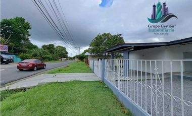 ALQUILO CASA COMERCIAL MODIFICADA Y 1200M2 DE TERRENO EN  DAVID