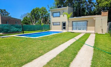 Casa a estrenar con piscina y parrillero en Ecovida, Villa Amelia