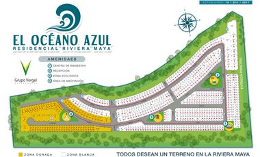 Tereno en venta en Residencial Chemuyil, Tulum, Quintana Roo