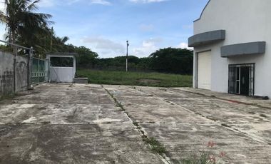 VENTA TERRENO CON BODEGA SOBRE CARRETERA | ARLETTE FLORES