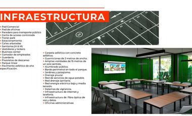 TERRENO INDUSTRIAL  VENTA PARQUE INDUS. MÉRIDA