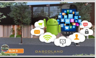 DIJUAL GUDANG DASCOLAND MANYAR GRESIK JALAN DANDELES