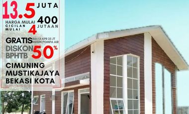 Rumah cluster terbaru dp 13,5 juta ALL IN cimuning bekasi timur