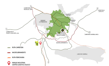 Terreno en Venta 38,000m2, Centro Logístico Jalisco