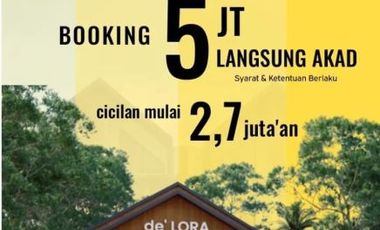 de&rsquo;LORA Fromo Free Biaya KPR dan Cashback 5jt,Booking 5jt Langsung Akad