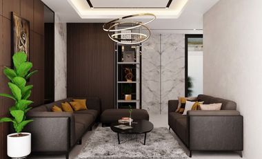 rumah premium di jual di tanah 400 bebas desain + interior di komppemda