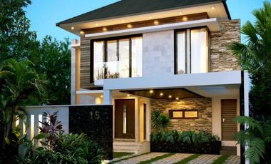 rumah premium di jual di tanah 400 bebas desain + interior di komppemda