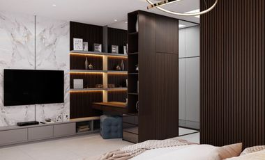 rumah premium di jual di tanah 400 bebas desain + interior di komppemda
