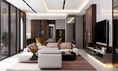 rumah premium di jual di tanah 400 bebas desain + interior di komppemda
