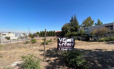 Sitio en venta en Las Condes