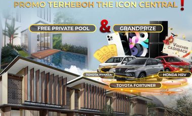 Cicilan 8.5 jt Free kolam Renang | The Icon Central