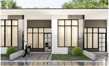 Rumah Modern Masa Kini, Konsep Studio Harga 165 Jt di Prambanan