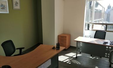 Oficinas en renta amuebladas con todos los servicios incluidos.