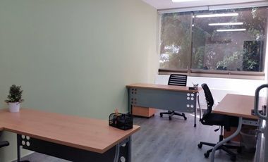 Oficinas en renta amuebladas con todos los servicios incluidos.