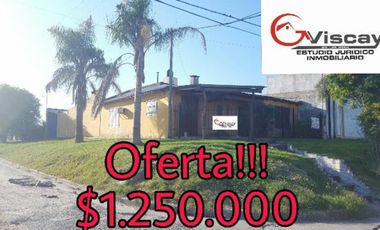 OPORTUNIDAD!! VENDO HERMOSA CASA 4 DORMITORIOS $1.250.000
