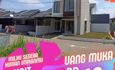 Rumah 2 lantai murah dekat Transmart dan Universitas tekom