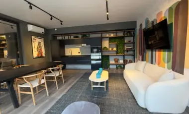 Departamento Semiamoblado En Arriendo Toesca