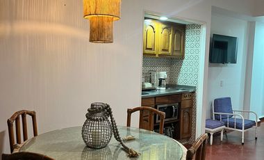Renta de Estudio en Puerto Vallarta amueblado con vista al Mar y a pie de Playa