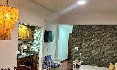 Renta de Estudio en Puerto Vallarta amueblado con vista al Mar y a pie de Playa