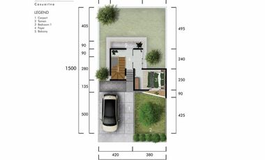 Rumah Nuansa Villa View Gunung diapit 2 Pintu Tol Strategis