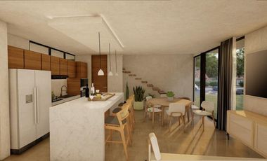 Townhouses en venta, en Privada Sabbia, Temozón Norte.