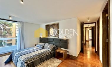 Depto arriendo amoblado 3 dormitorios 3D+2E+1B Las Condes