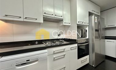 Depto arriendo amoblado 3 dormitorios 3D+2E+1B Las Condes