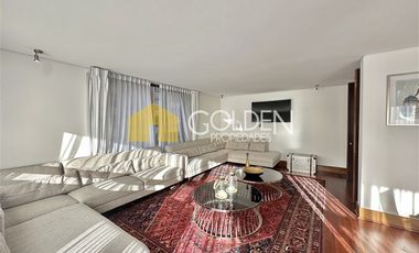 Depto arriendo amoblado 3 dormitorios 3D+2E+1B Las Condes