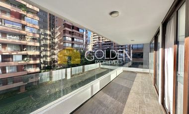 Depto arriendo amoblado 3 dormitorios 3D+2E+1B Las Condes