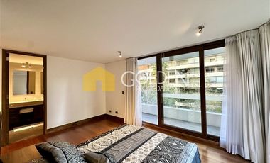 Depto arriendo amoblado 3 dormitorios 3D+2E+1B Las Condes