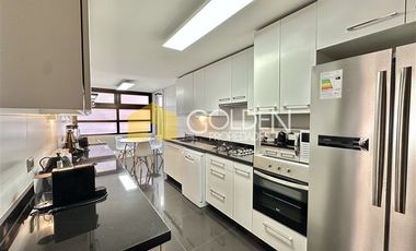 Depto arriendo amoblado 3 dormitorios 3D+2E+1B Las Condes